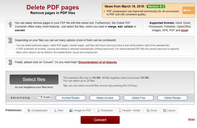 delete pages in officesuite pdf