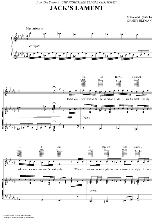 a lamenting song sheet music pdf