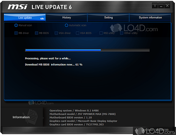 asus manager update application driver bios download