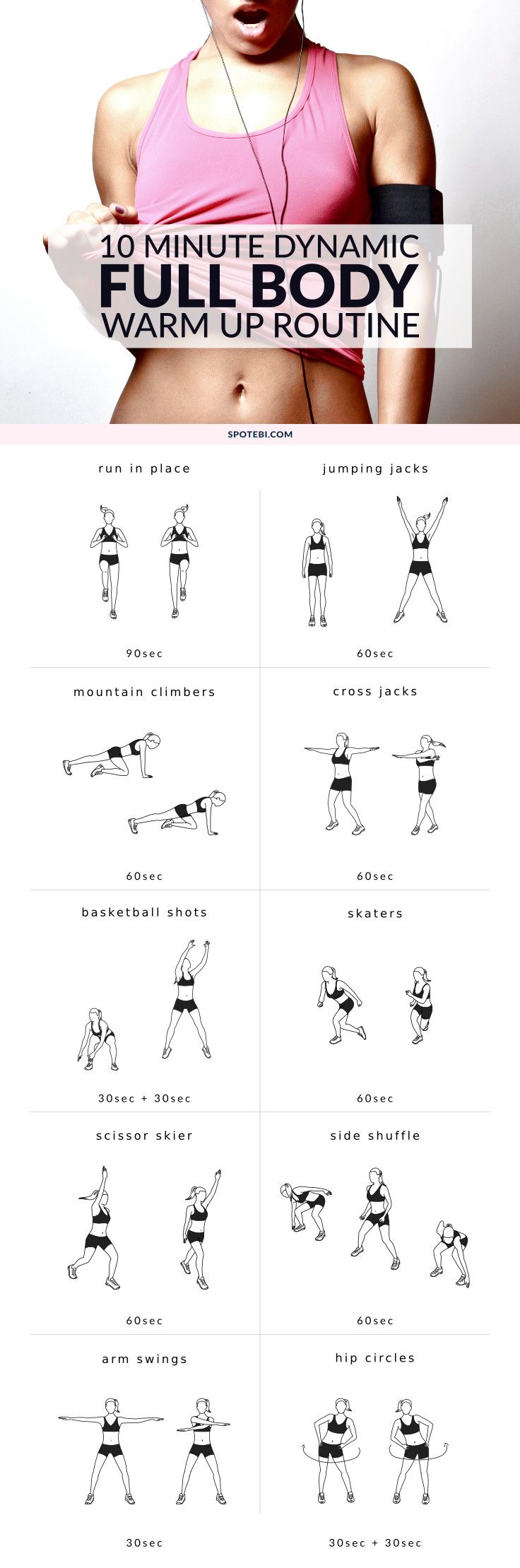 dynamic warm up exercises pdf